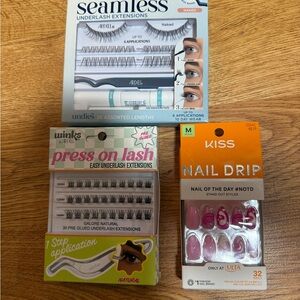 Ardell lash bundle and kiss nail set